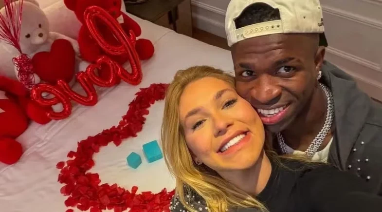 Virginia revela como foi a primeira vez com Vini Jr.: “Na casa dele”