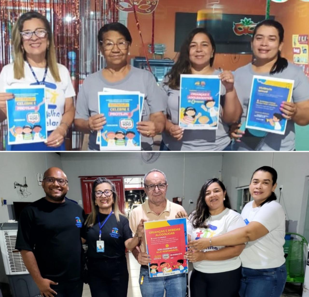 Conselho Tutelar realiza ações de prevenção durante o Carnaval em Floriano - Foto: Prefeitura de Floriano