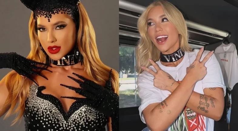 Virginia volta a usar coleira com nome de Vini Jr. e é ignorada pela equipe: “Brega”