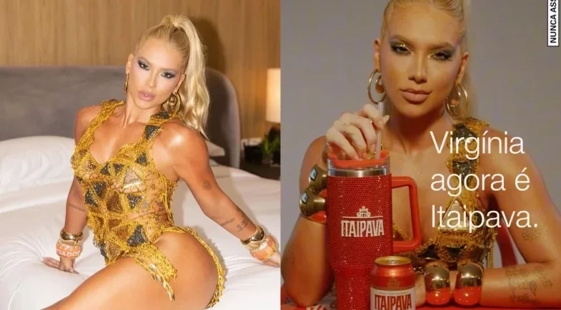 Virgínia Fonseca é anunciada como nova garota-propaganda da cerveja Itaipava