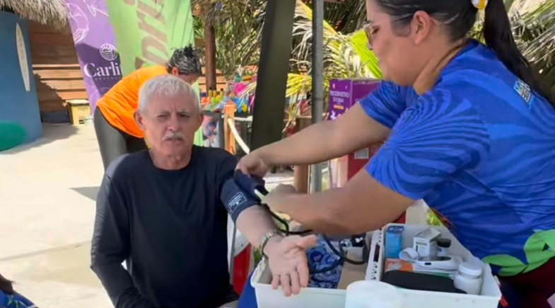 Tendas de saúde reforçam atendimento à população durante Carnaval em Luís Correia