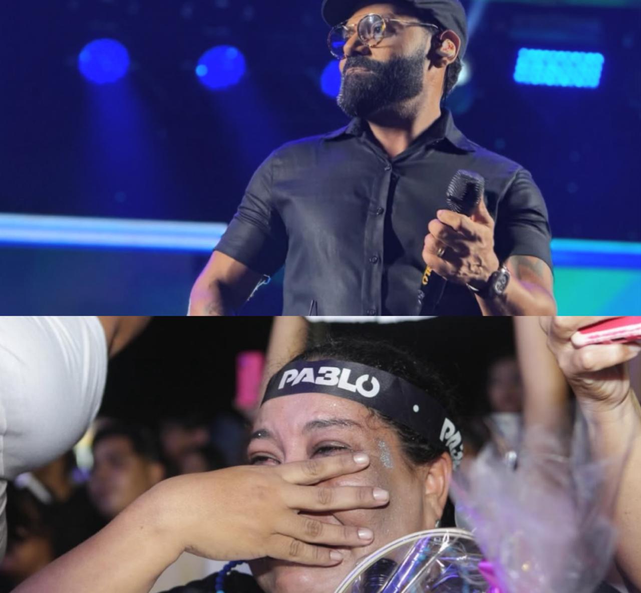 Show de Pablo do Arrocha reuniu grande público no terceiro dia de Carnaval em Parnaíba - Foto: Prefeitura de Parnaíba