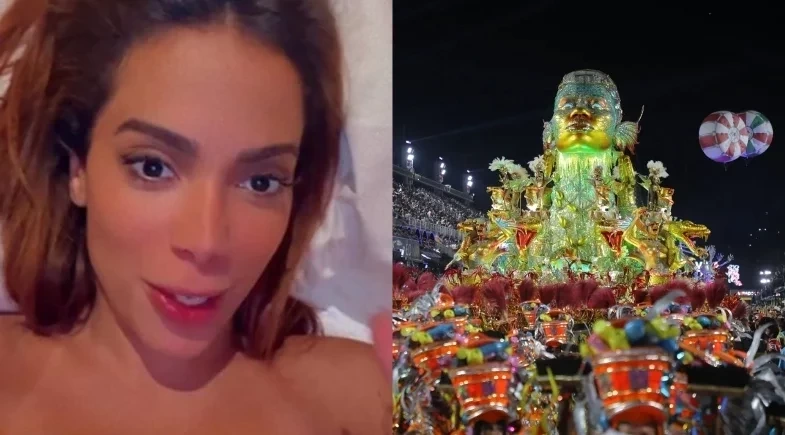 Anitta critica resultado do Carnaval do Rio: “Eu não devo entender é nada mesmo”