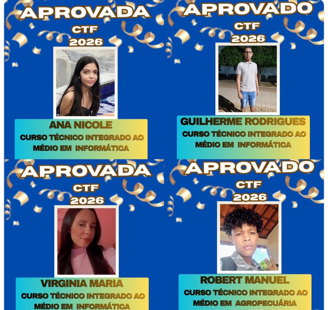 Alunos da rede municipal são aprovados no CTF - Foto: Prefeitura de Landri Sales 