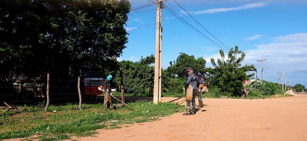  Serviços de limpeza e manutenção em ruas e bairros - Foto: Prefeitura de Curimatá Serviços de limpeza e manutenção em ruas e bairros - Foto: Prefeitura de Curimatá