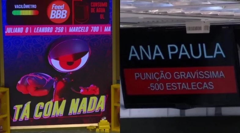 O que é o ‘Tá Com Nada’ do BBB 26? Entenda a dinâmica e as punições