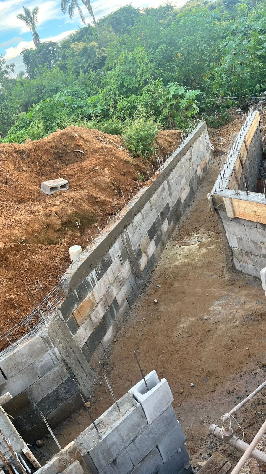 Obras na Rua Projetada 31, no bairro Alto Bonito./Foto: Ascom