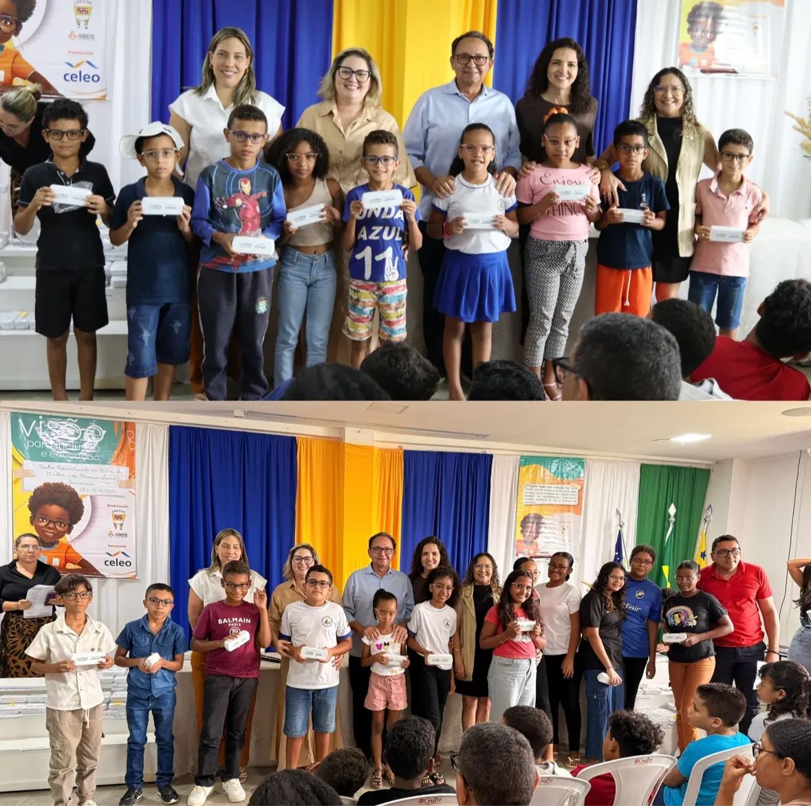 Entrega de óculos de grau beneficia alunos da rede municipal  - Foto: Prefeitura de São João do Piauí