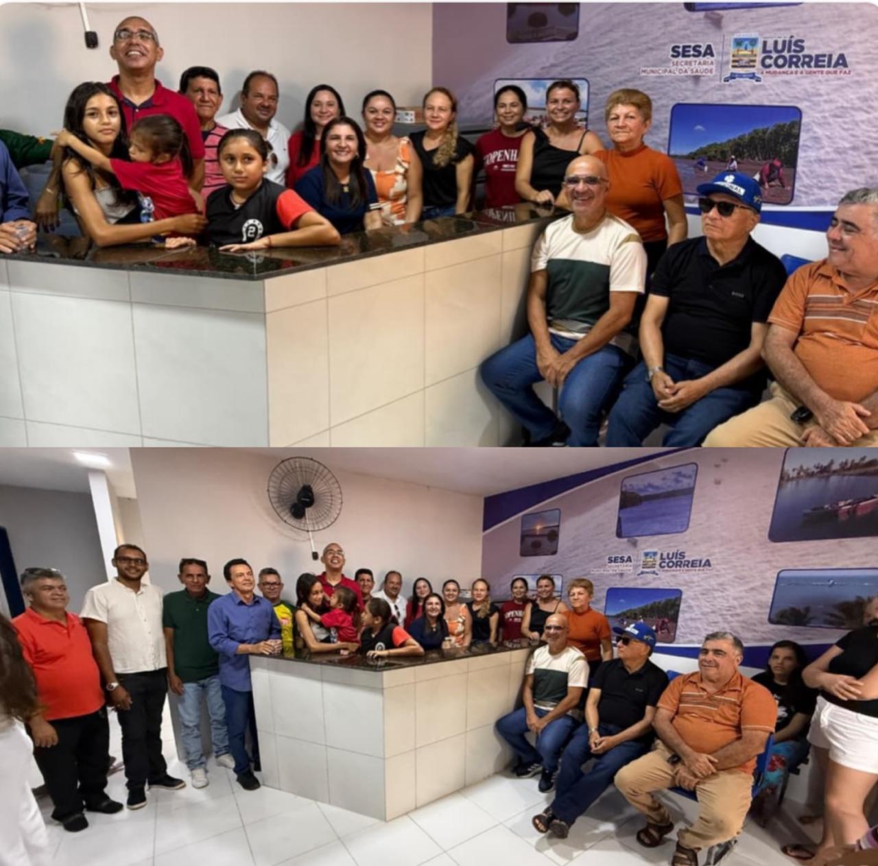 Inauguração da reforma do Anexo de Saúde do povoado Boa Esperança.