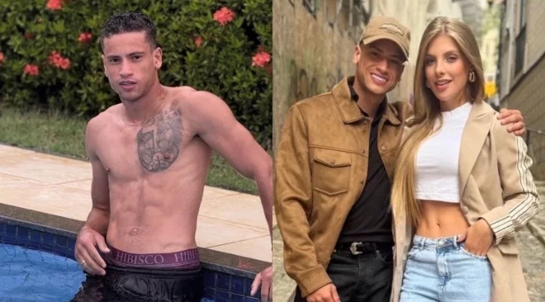 Manim Vaqueiro assume namoro durante viagem internacional: “Minha companhia”