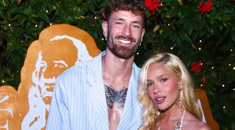 Karoline Lima e Léo Pereira são flagrados juntos após rumores de volta