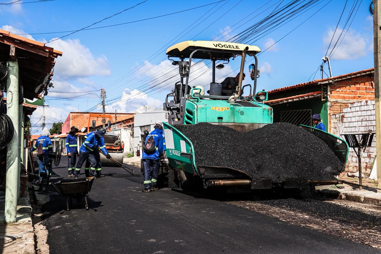Asfaltamento avança em Água Branca com investimento de quase R$ 2 milhões - Imagem 1