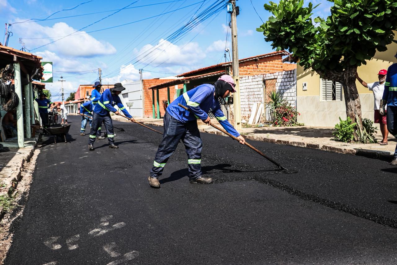 Asfaltamento avança em Água Branca com investimento de quase R$ 2 milhões - Imagem 4