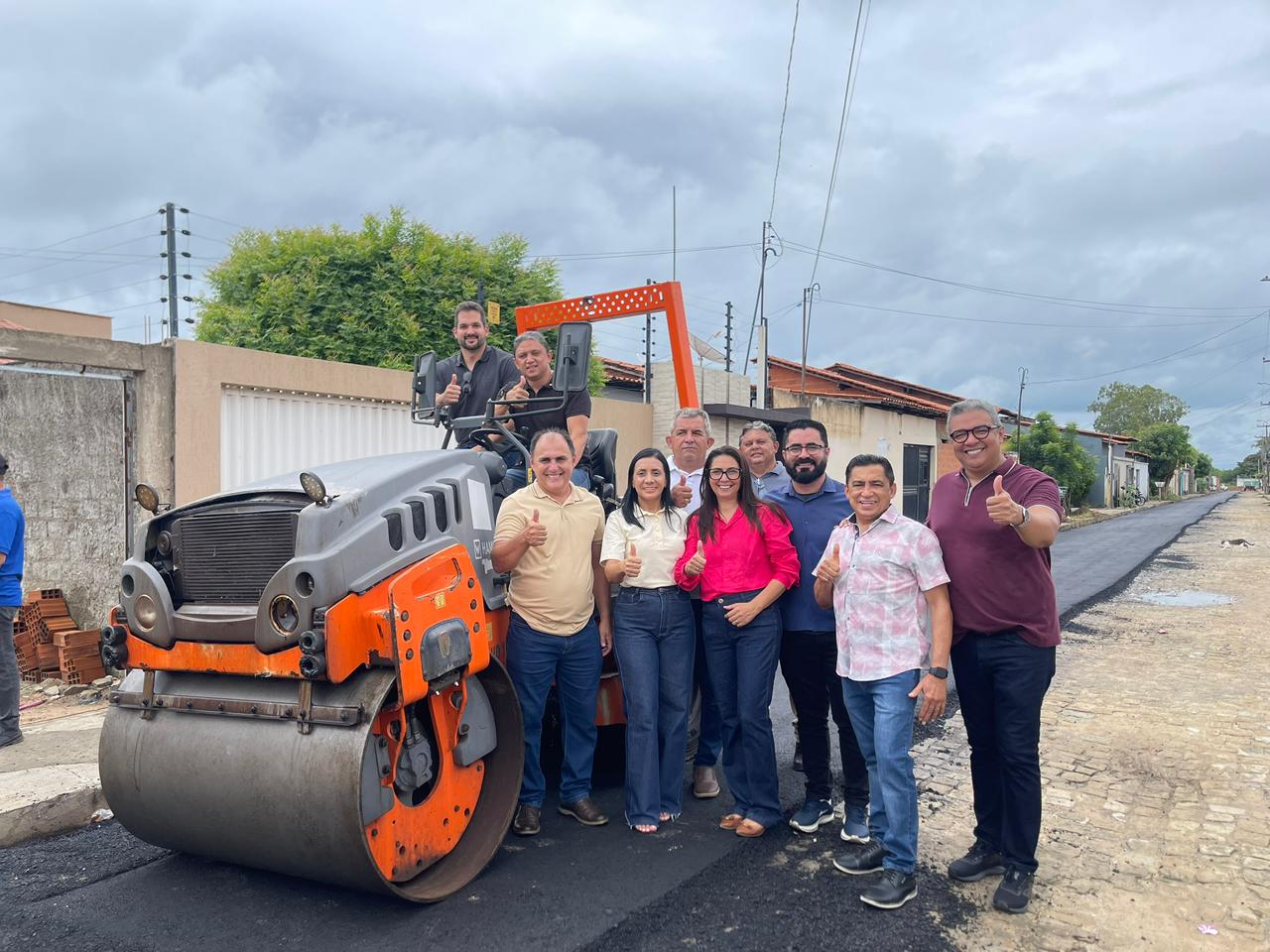 Asfaltamento avança em Água Branca com investimento de quase R$ 2 milhões