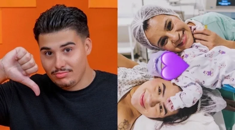 Nasce Aurora, filha de Pedro do BBB 26, que saiu do reality após assédio