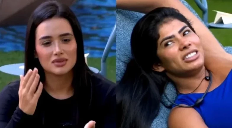 BBB 26: Jordana deixa Marciele falando sozinha durante discussão na madrugada