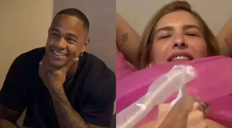 Léo Santana acompanha Lore Improta em ultrassom e se surpreende com semelhança do filho