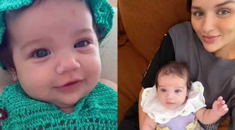 Mãe de Rafa Kalimann mostra primeira ida de Zuza à praia e encanta seguidores