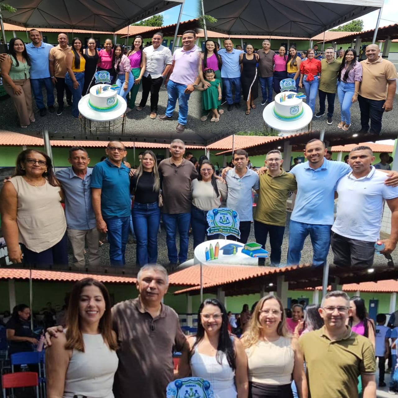 Inauguração da reforma do CETI Mariinha Andrade e Silva marca avanço na educação municipal em Nossa Senhora de Nazaré | Divulgação/AscomInauguração da reforma do CETI Mariinha Andrade e Silva marca avanço na educação municipal em Nossa Senhora de Nazaré | Divulgação/Ascom