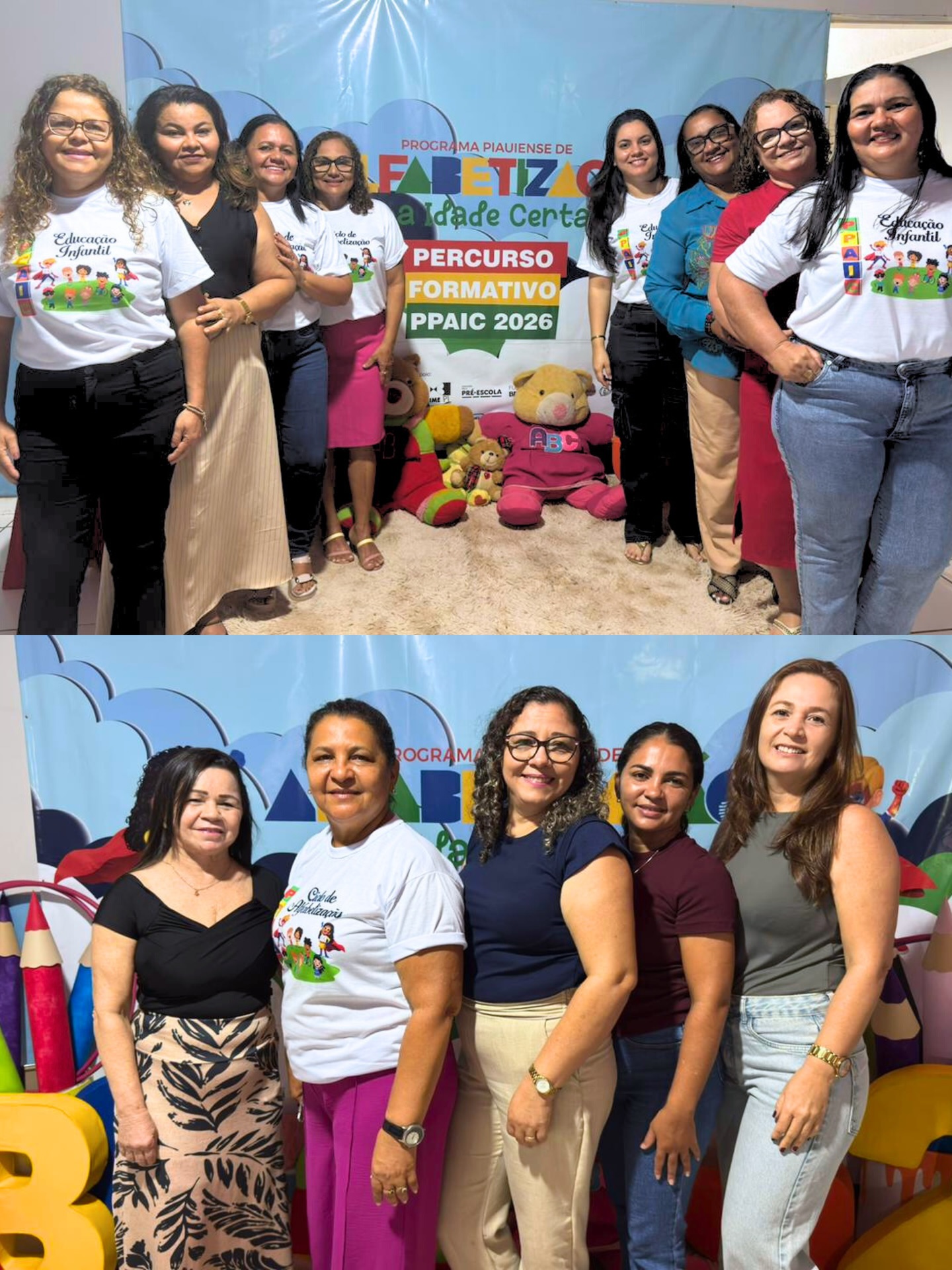 Educadores participaram do Percurso Formativo I do PPAIC em Manoel Emídio - Foto: Prefeitura de Manoel Emídio