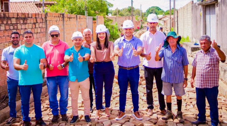 Base do prefeito Pedro Gomes já garante cerca de 70 mil m² de calçamento para José de Freitas
