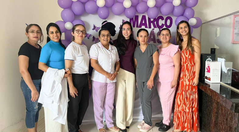 Campanha Março Lilás mobiliza ações de saúde em Queimada Nova