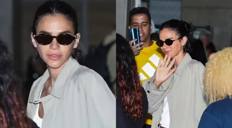 Bruna Marquezine retorna ao Brasil com bolsa de R$ 17 mil após participar do Oscar