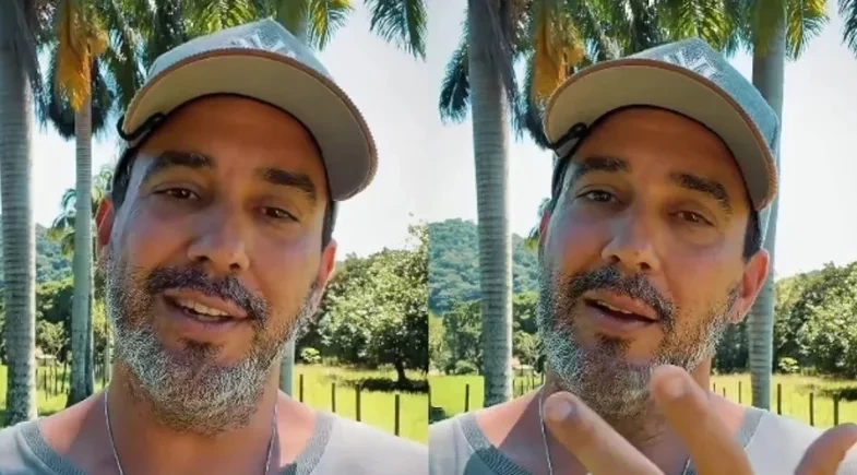 André Marques comemora 2 anos sem fumar e desabafa: “Luta é diária”