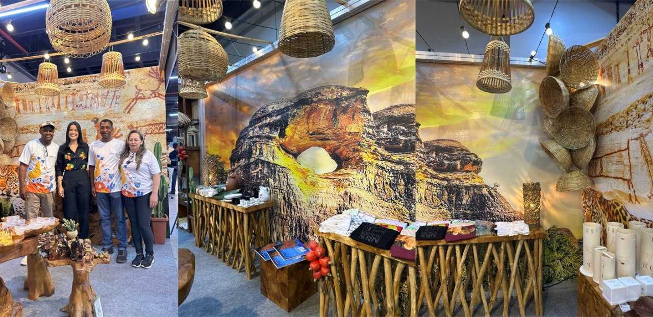 São Raimundo Nonato se destaca no 1° dia da FETUR 2026./Foto: Ascom