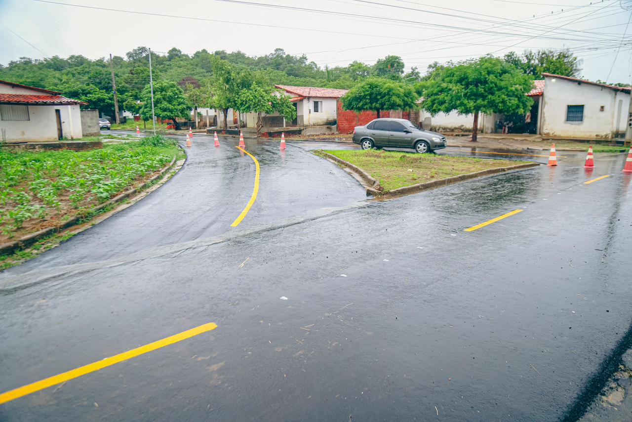 Jardim do Mulato inaugura mais de 13 mil m² de pavimentação asfáltica e distribui mudas nativas e frutíferas | Divulgação/Ascom