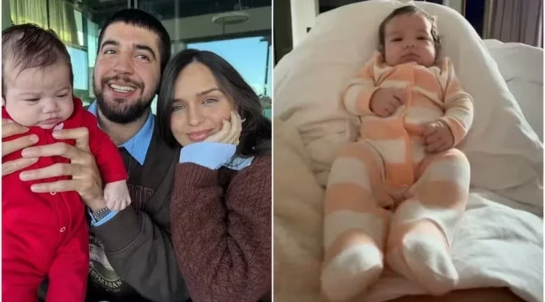 Nattan brinca sobre tamanho da filha Zuza: “Uma lata de leite por dia”