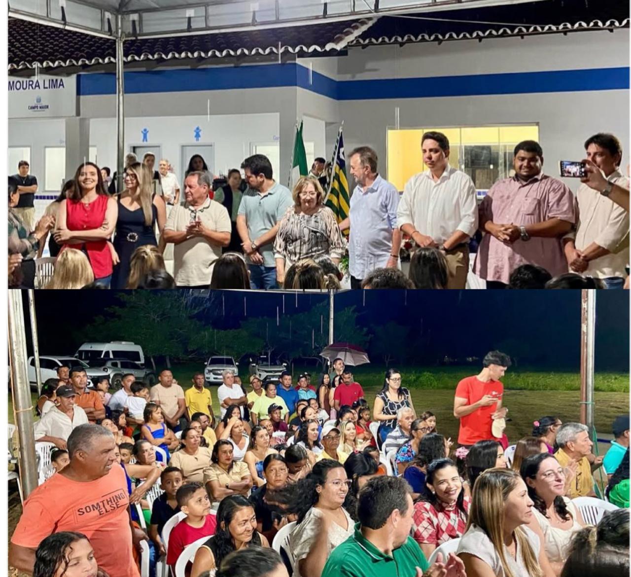 Inauguração da Escola José de Moura Lima fortalece a rede municipal de ensino - Foto: Prefeitura de Campo Maior