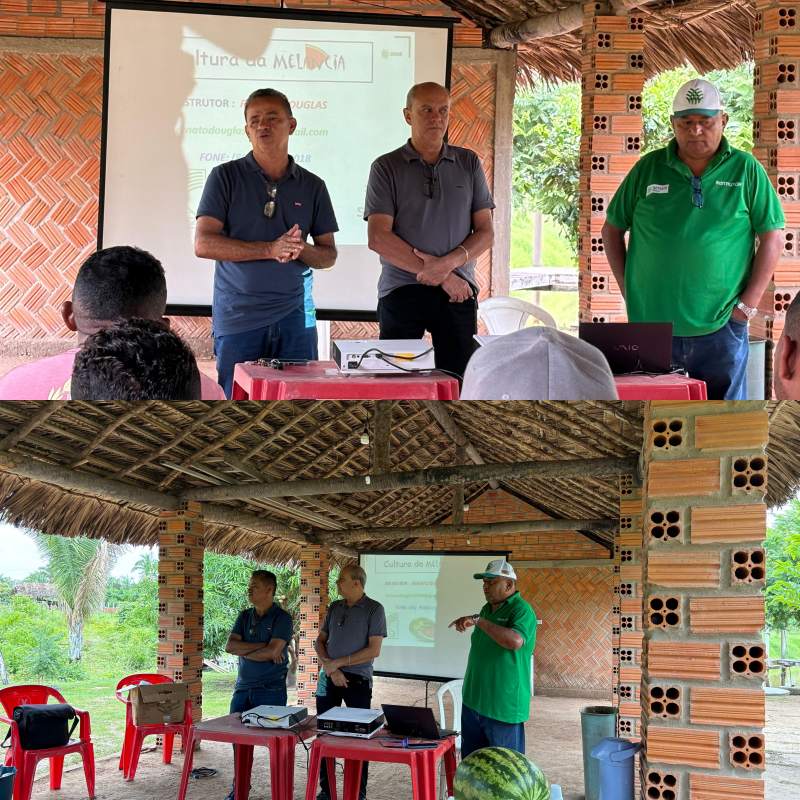 Curso de melhoria no plantio do milho e da melancia - Foto: Prefeitura de União