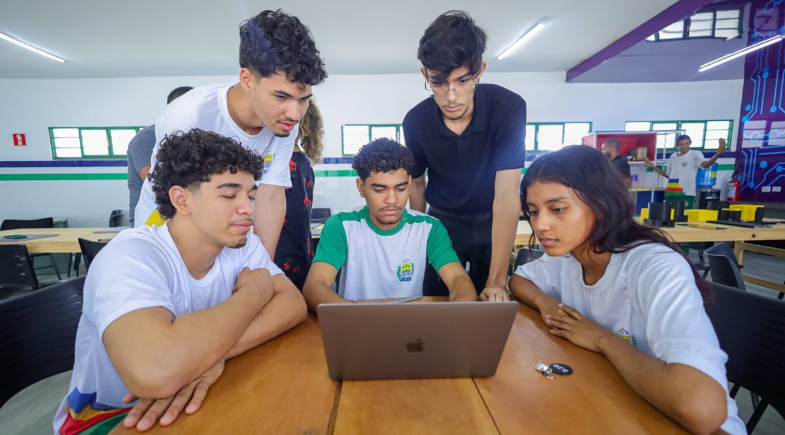 Conectividade transforma rotina | Letícia Santos/Seduc