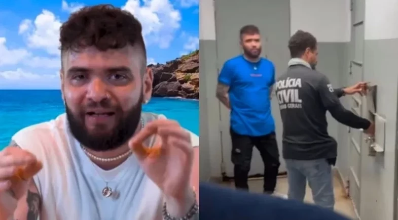 Humorista Tiago Santineli é preso após confusão em show