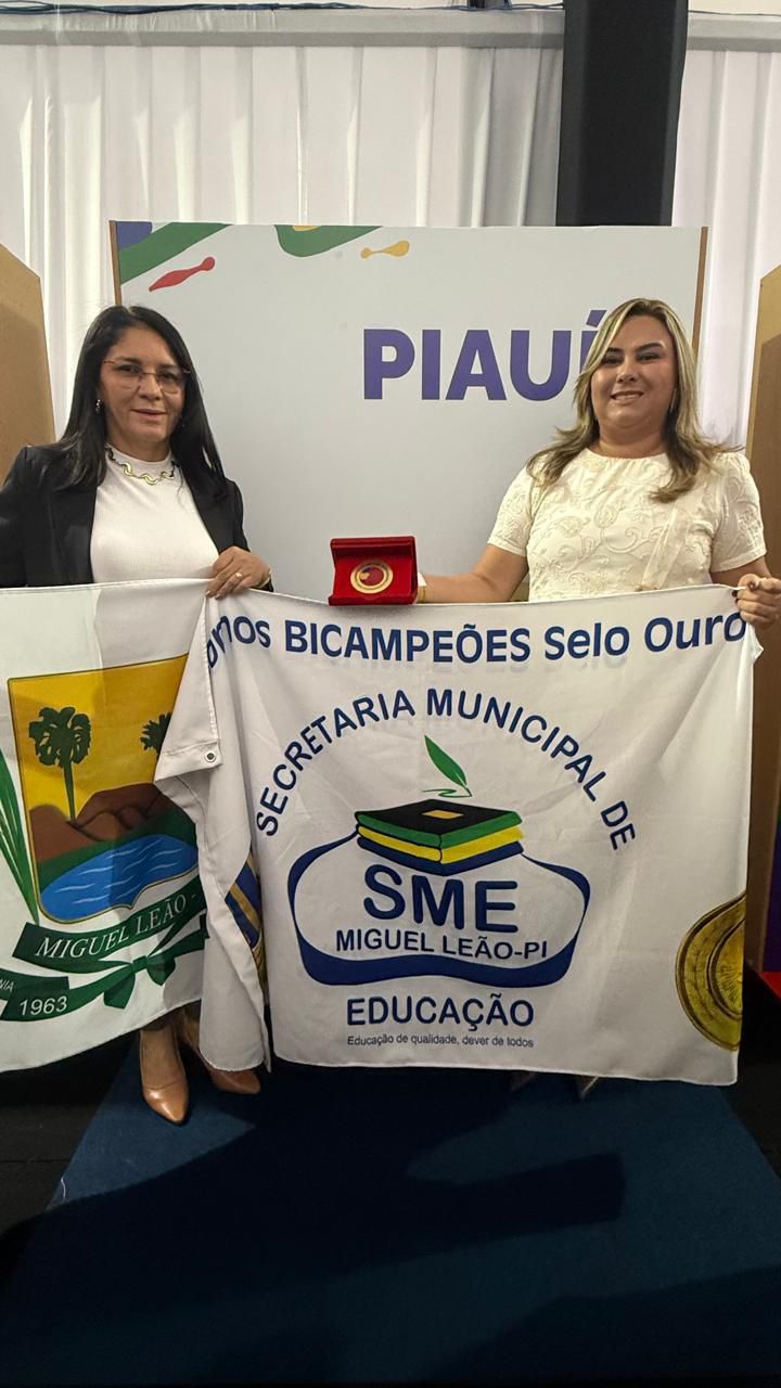 Miguel Leão conquista Selo Ouro nacional de alfabetização pelo segundo ano consecutivo | Divulgação/AscomMiguel Leão conquista Selo Ouro nacional de alfabetização pelo segundo ano consecutivo | Divulgação/Ascom