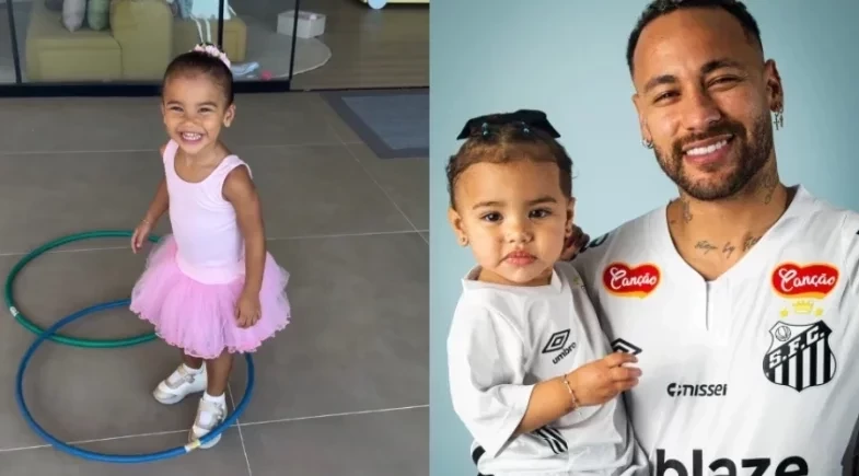 Neymar mostra momento fofo de Mavie de bailarina e encanta fãs