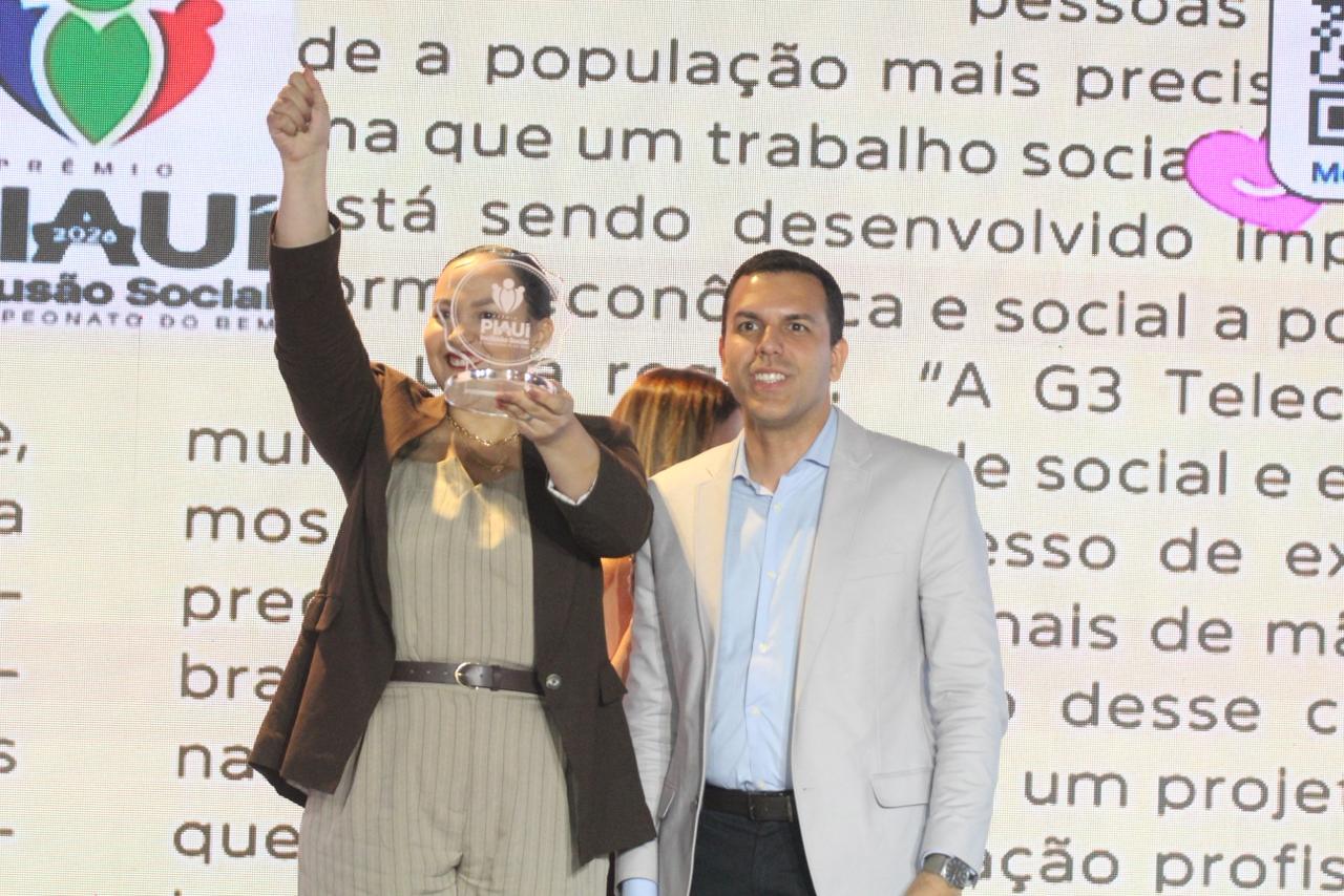 Projeto G3 com Você, da G3 Telecom, conquista o Prêmio Piauí de Inclusão Social na Categoria Empresa - Imagem 2