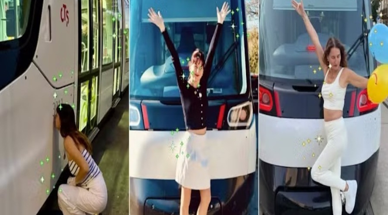 Fetiche? Mulher 'se casa e faz sexo' com bonde mesmo namorando; fotos