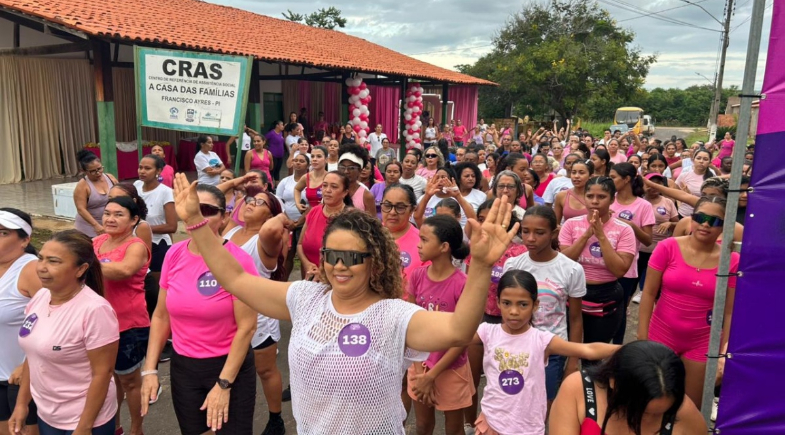 Corrida “Passos de Força” reúne mulheres com programação especial em Francisco Ayres