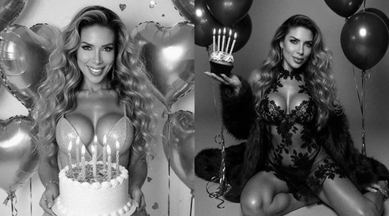 Tati Minerato completa 38 anos e aposta em ensaio ousado: “Nunca tive medo de ousar”