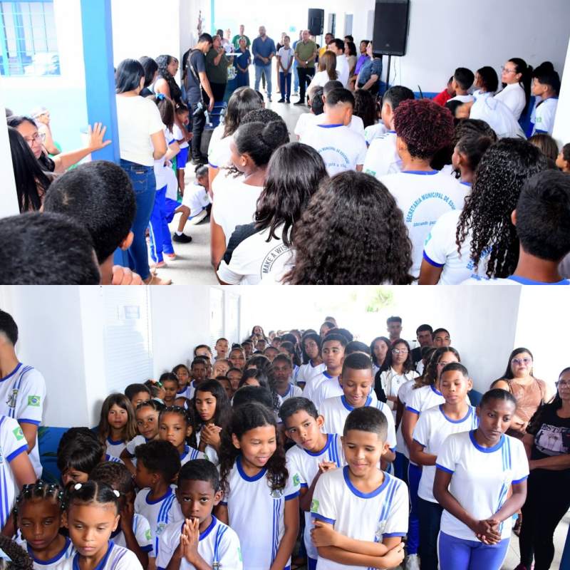 Abertura do período letivo na Escola Aldenira Nunes - Foto: Prefeitura de FlorianoAbertura do período letivo na Escola Aldenira Nunes - Foto: Prefeitura de Floriano