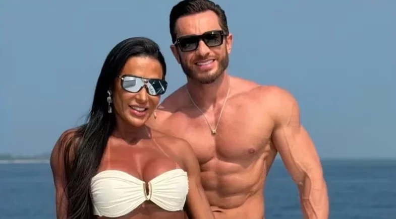 Gracyanne declara que vive fase de paz com novo amor: “Obrigada por me fazer feliz”