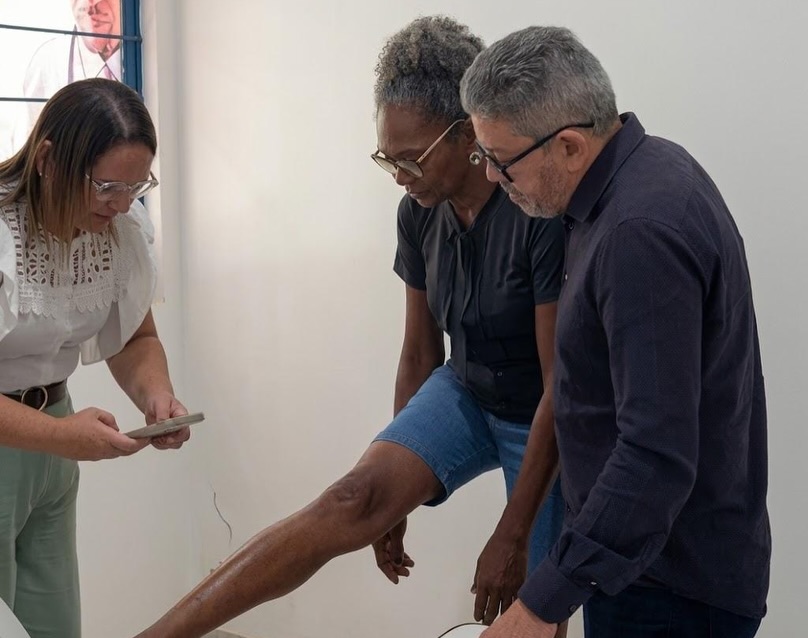 Moradores da localidade L3 recebem atendimentos em ação de saúde itinerante - Foto: Prefeitura de Floriano