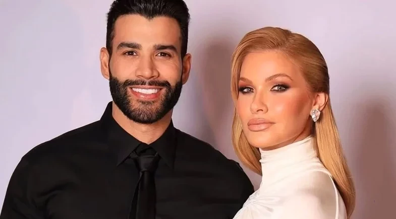 Gusttavo Lima surge sem aliança e é questionado por fã em show 