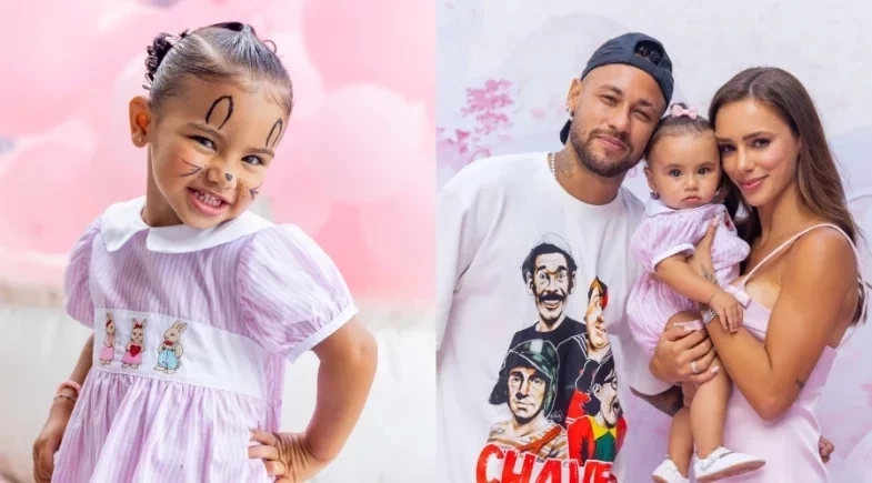 Filhos de Neymar, Mavie e Davi Lucca encantam ao participar de caça aos ovos