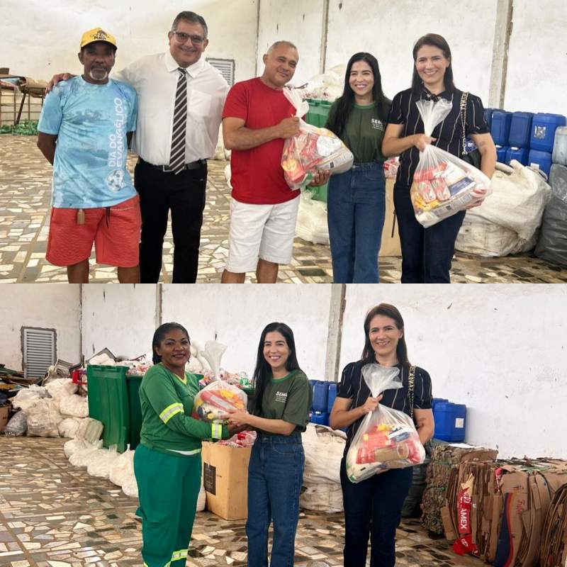 Floriano avança em políticas de inclusão socioprodutiva para catadores - Foto: Prefeitura de FlorianoFloriano avança em políticas de inclusão socioprodutiva para catadores - Foto: Prefeitura de Floriano