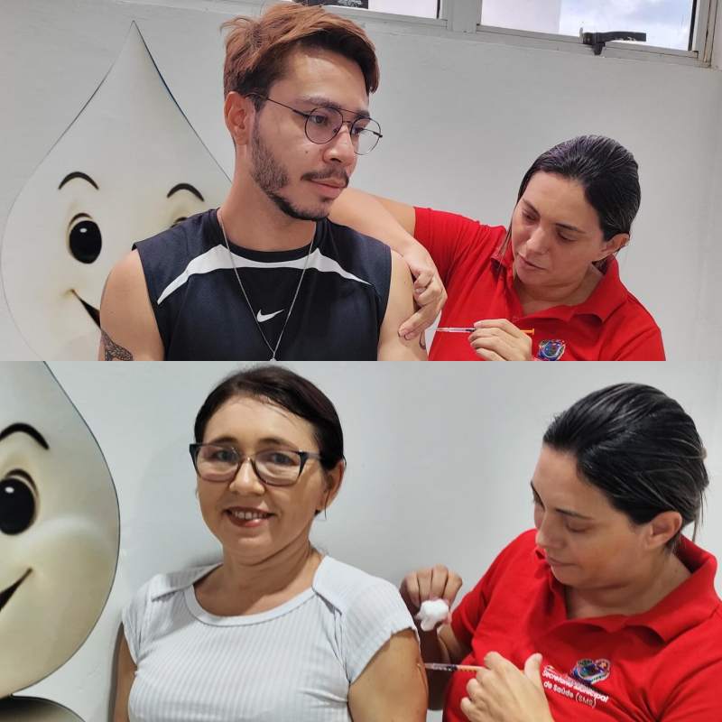 Vacinação de profissionais da Atenção Primária contra a dengue em Castelo do Piauí - Foto: Prefeitura de Castelo do PiauíVacinação de profissionais da Atenção Primária contra a dengue em Castelo do Piauí - Foto: Prefeitura de Castelo do Piauí