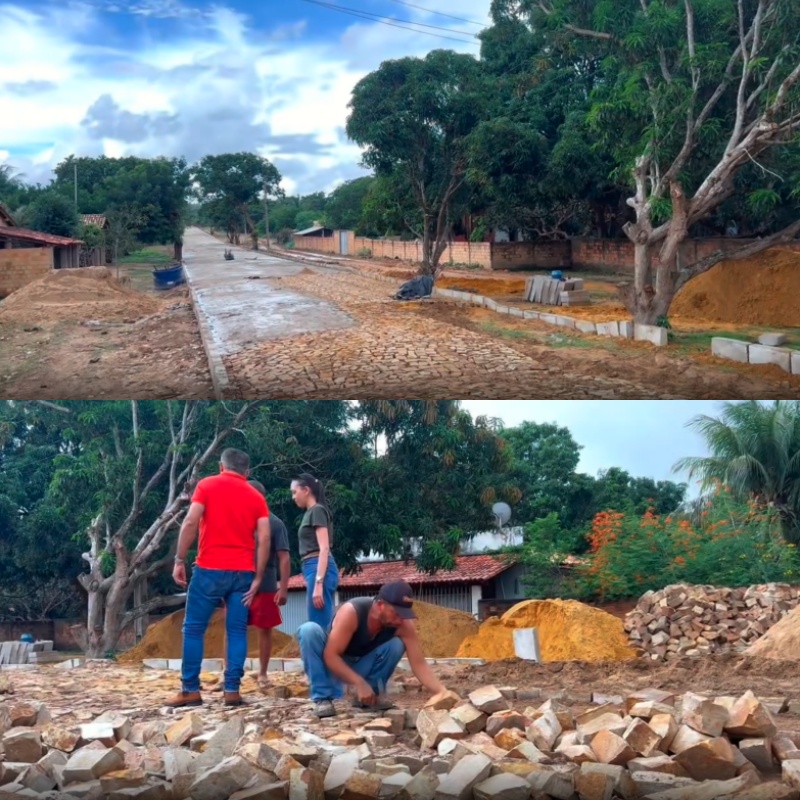 Prefeitura avança com obras de infraestrutura em Caraúbas | Divulgação/Ascom