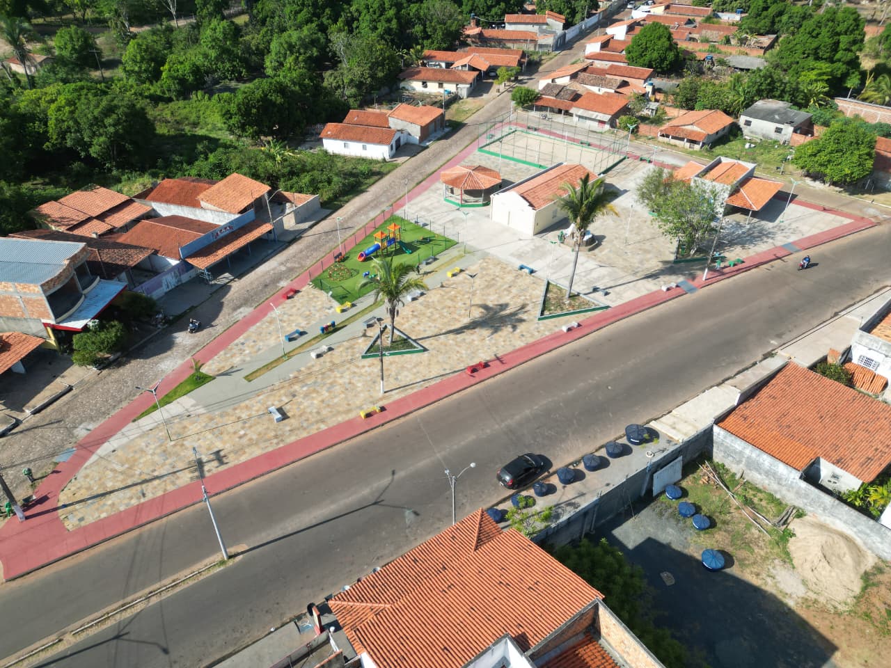 Prefeitura de Esperantina entrega neste sábado (7) a nova Praça Santa Luzia na Avenida São José - Imagem 1
